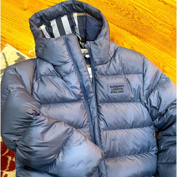 Burberry kids puff coat. Size 8y.